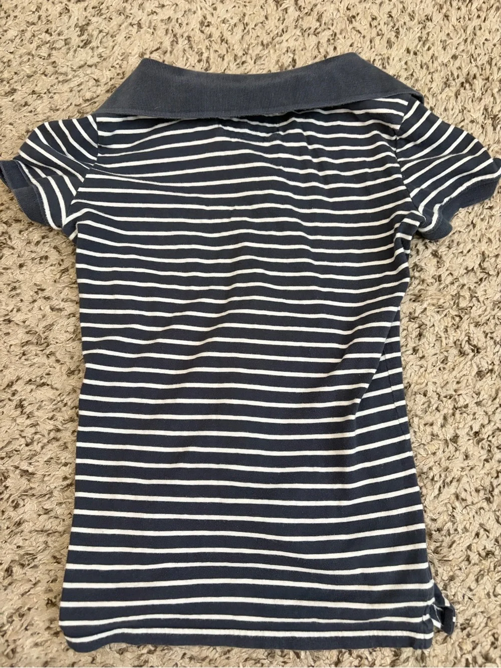 Rare Vintage Y2k Abercrombie and Fitch Polo Shirt - Picture 3 of 4